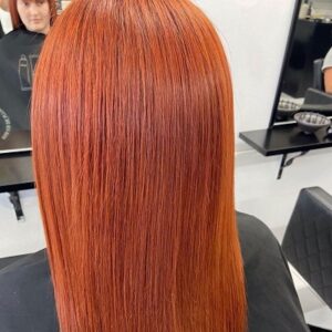 Copper Hair Colour at Phoenix Fire Hair Salon in Queensland