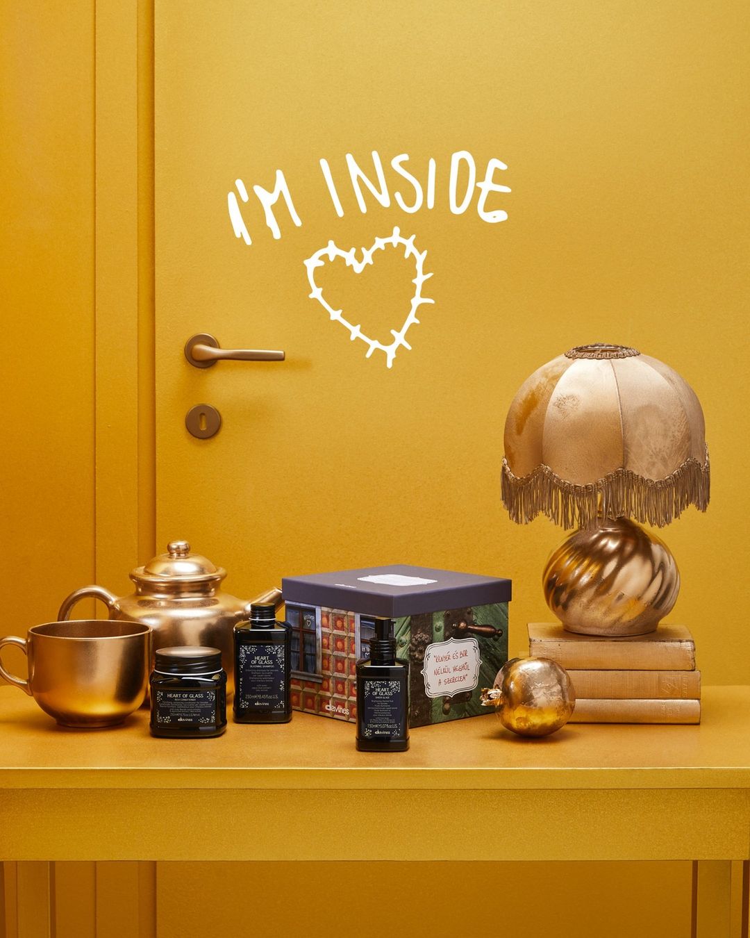 Davines Christmas Gift Sets Phoenix & Fire Hair in Paradise Point